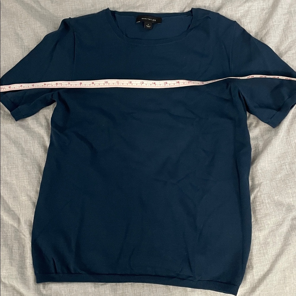 Ann Taylor Teal/Blue Blouse